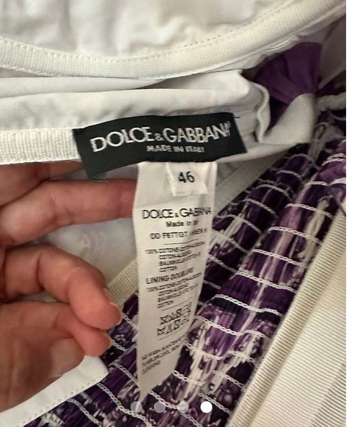 Dolce & Gabbana Vestiti: Dolce e Gabbana Maiolica – Nuovo e nell'imballaggio originale da lugano venduto da rob_g7hc 3
