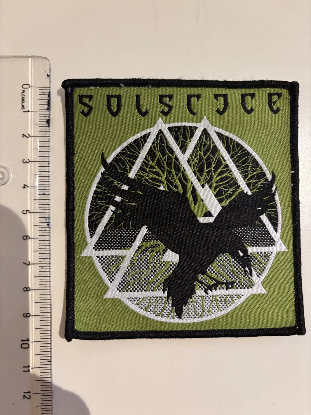 Toppe: SOLSTICE - Patch Aufnäher Heavy Metal Epic Metal – Usato da Egg b. Zürich venduto da superman1975