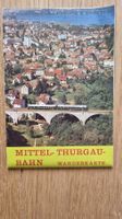 Mittel-Thurgau-Bahn Wanderkarte - Seltenes Sammlerstück