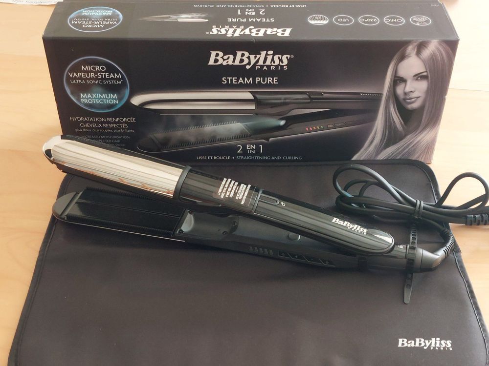 Steam pure 2 outlet in 1 babyliss