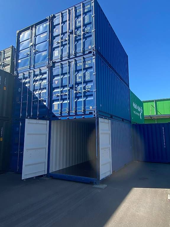 Autres articles bureau & commerces: 20' Seefrachtcontainer blau – D'occasion à Bern par Containerhandel
