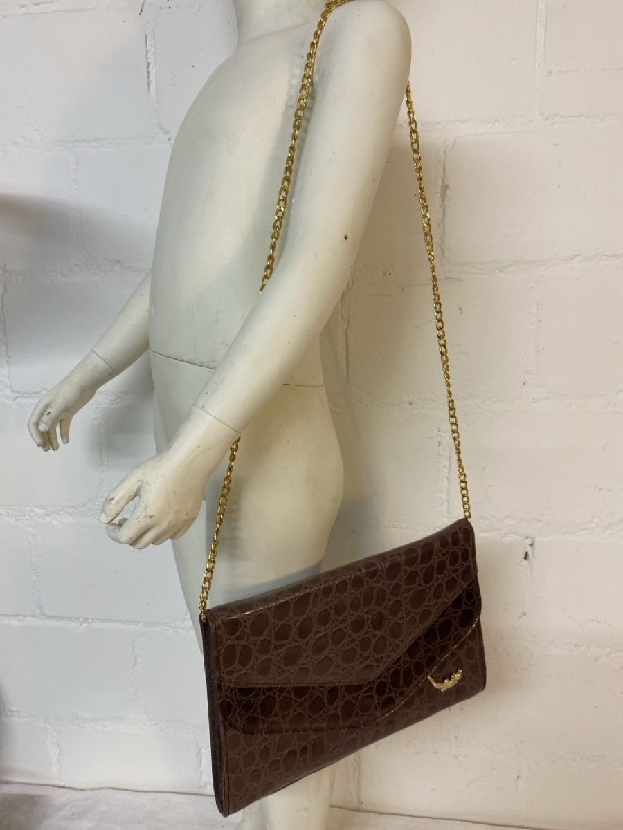 Borse da donna: Handtasche Vera Pelle Made Krokodilleder – Usato da sursee venduto da trilli-tralli 1