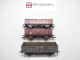 Roco 3-teiliges offene Güterwagenset SBB CFF FFS ohne OVP AC