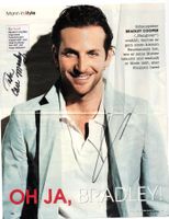 Original Autogramm von Bradley Cooper