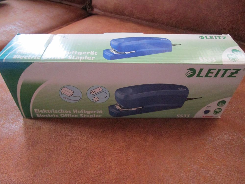 Elektrischer Hefter Wiederaufladbar - 10 Blatt Kapazität Für Schule & Büro