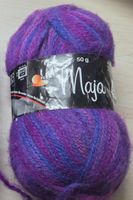 Wolle Feria Maja lila blau 2x 50g neu