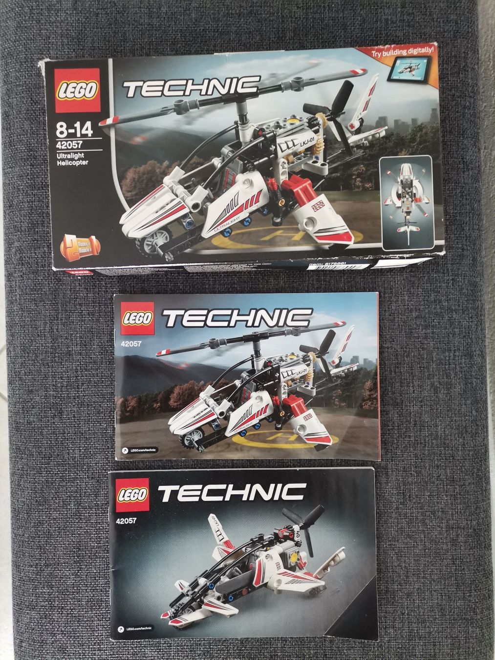 Lego Jeux de construction: Lego Technic, hélicoptère et avion référence no 42057, 2 en – D'occasion à Onex par Neimad7