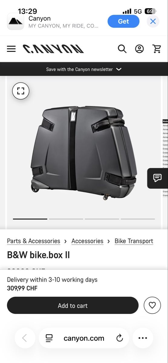 Sonstige Dekorationen & Accessoires: Bike box – Neu (gemäss Beschreibung) aus Zürich von patriziaperlini