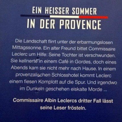 Livres: Pierre Lagrange Mord. Provence Albin Leclercs 3. Fall – D'occasion à Wetzikon ZH par strubeli024 1