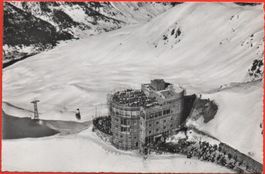 DAVOS Flugaufnahme Bergrestaurant Jakobshorn