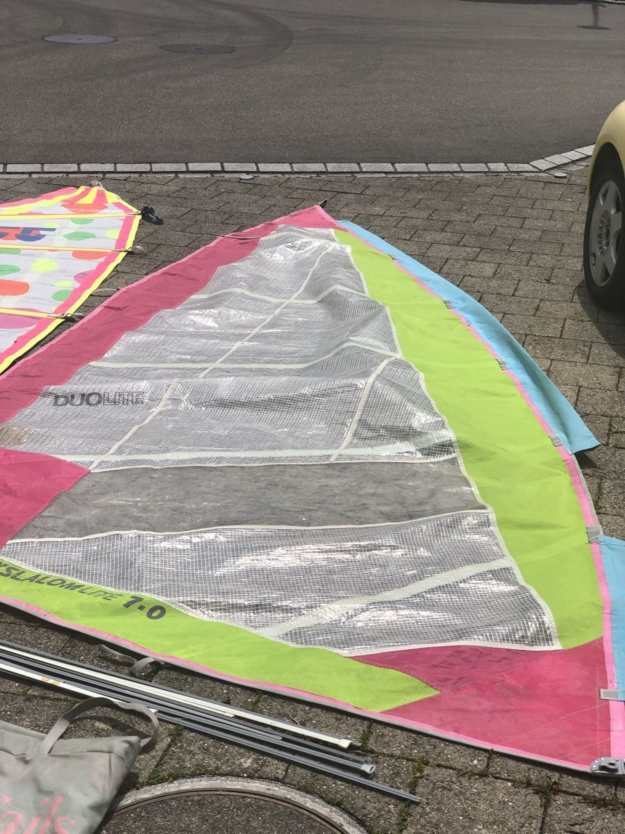 Surfen: Windsurf Segel Neil Pryde 7qm – Gebraucht aus Madetswil von Biker100 1
