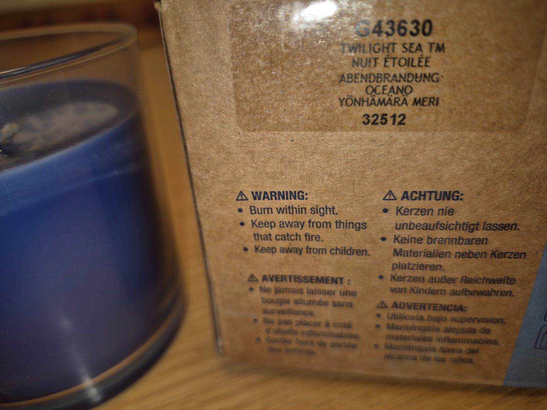 Partylite Candele: Partylite  Duftwachsglas Abendbrandung – Nuovo (secondo la descrizione) da Buttikon SZ venduto da sefa02 1