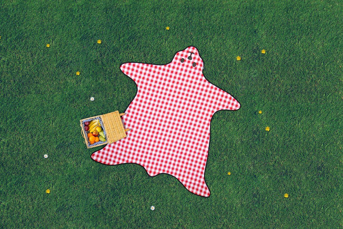 Coperte: Picknick-Decke Bärenfell-Teppich – Nuovo e nell'imballaggio originale da Schwyz venduto da mucholoco