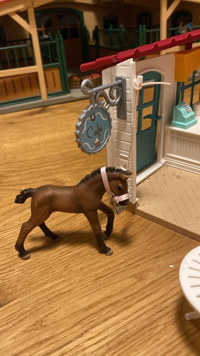 Schleich Giocattoli: Schleich Reitercafé – Usato da Stans venduto da Baba2011 2