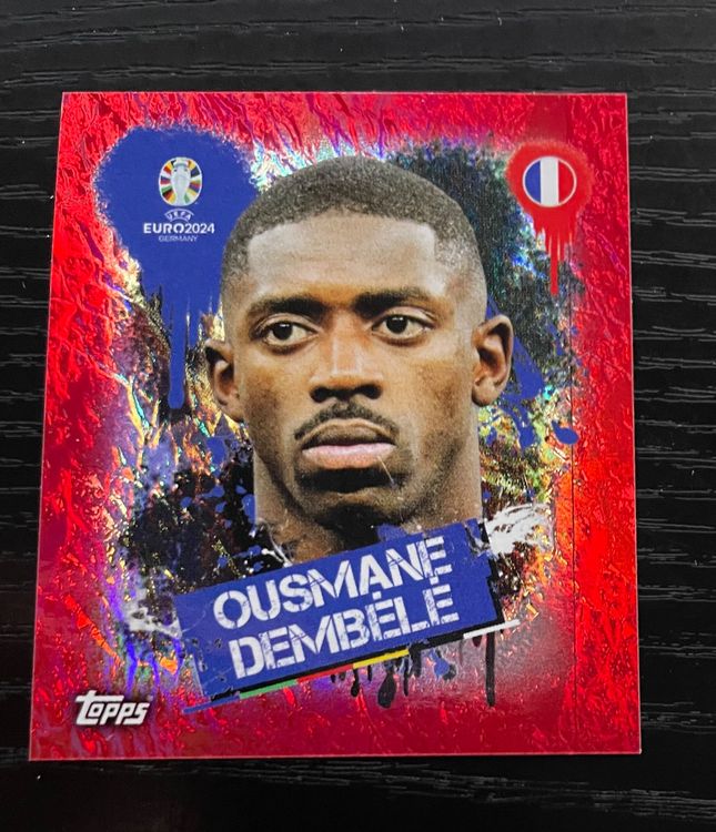 Topps Euro 2024 Sticker FRA 3 - OUSMANE DEMBELE (Gebraucht) in Lengwil ...
