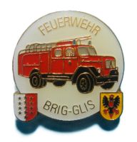Walliser Kult Pin * Feuerwehr Wallis * Feuerwehr Brig-Glis