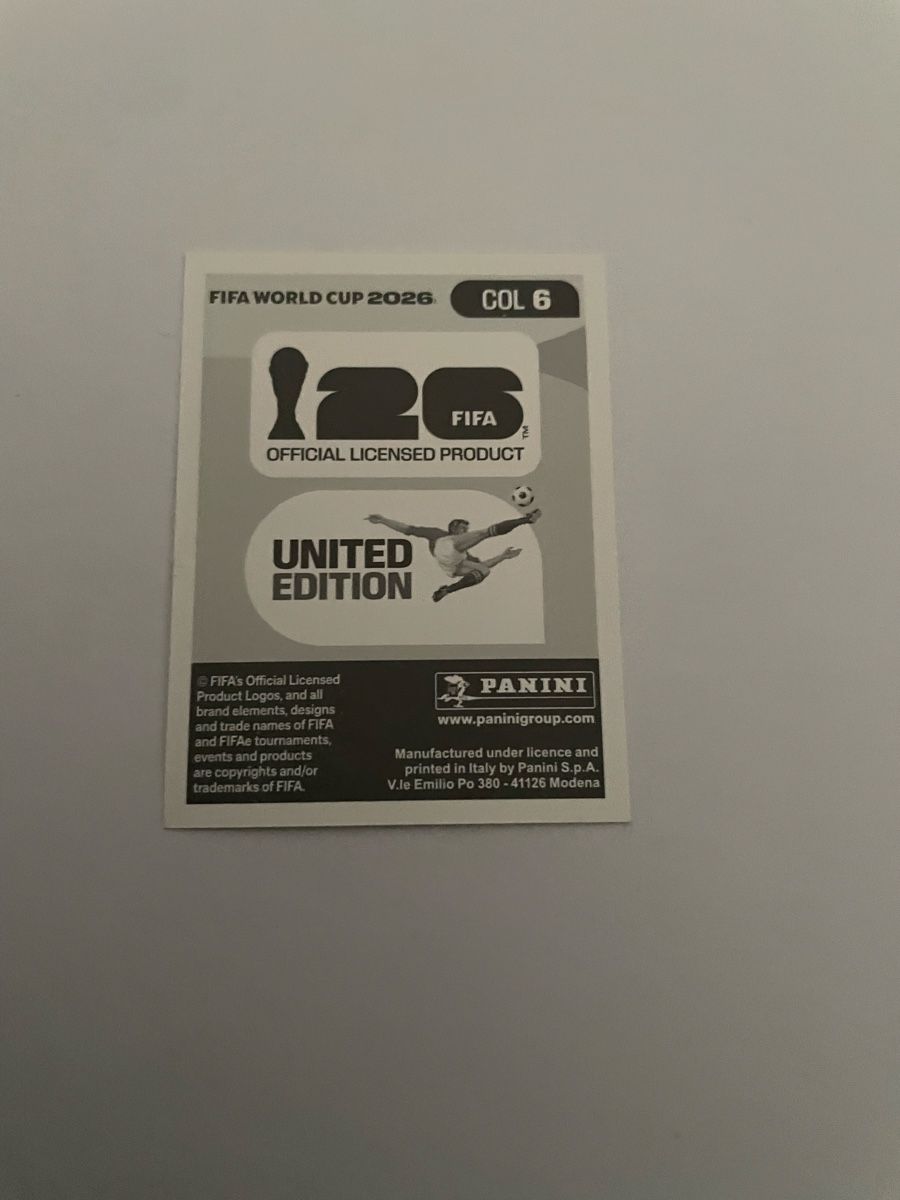 Panini Carte collezionabili: FIFA WM 2026 Daniel Munoz COL 6 – Nuovo (secondo la descrizione) da Winterthur venduto da Cobraforce 1
