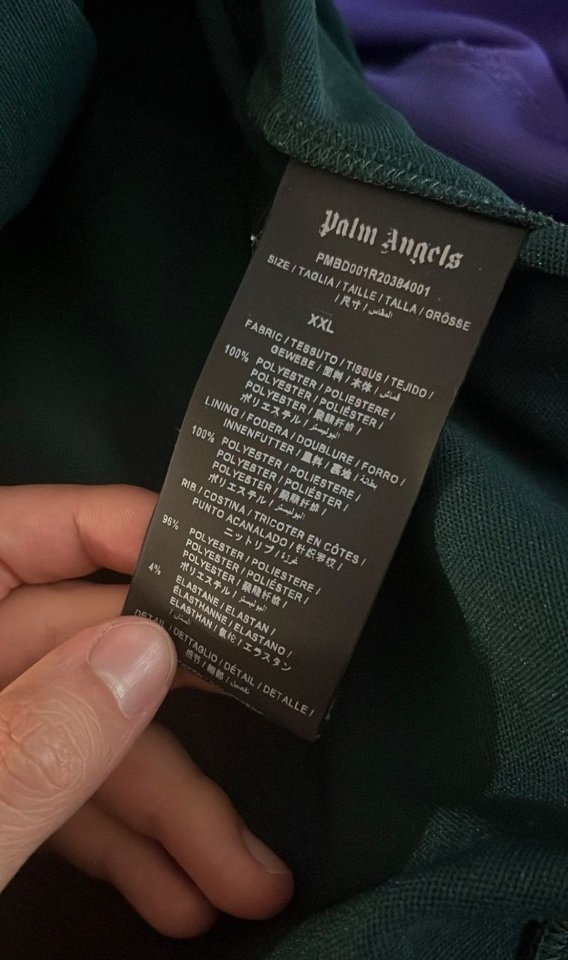 Palm Angels Giacche: 2x Palm Angels trackjackets Green + Purple – Usato da Murten venduto da sas_wc9h 1
