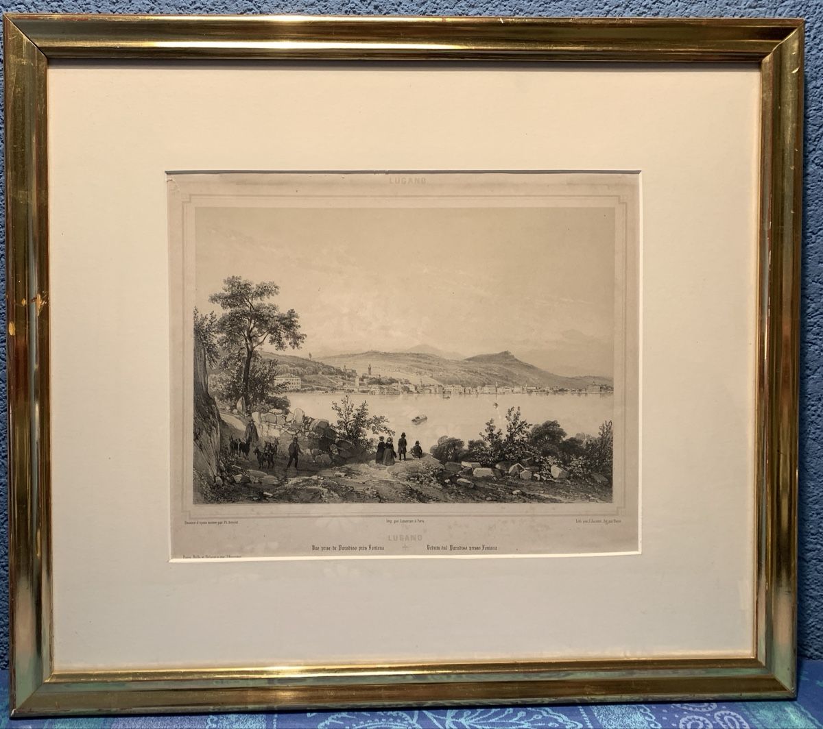 Incisioni: Gravure de LUGANO – Usato da Veytaux venduto da Latourelle