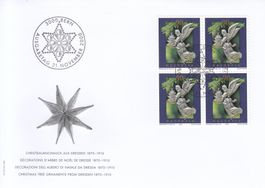 SBK 1014 im 4er-Block FDC