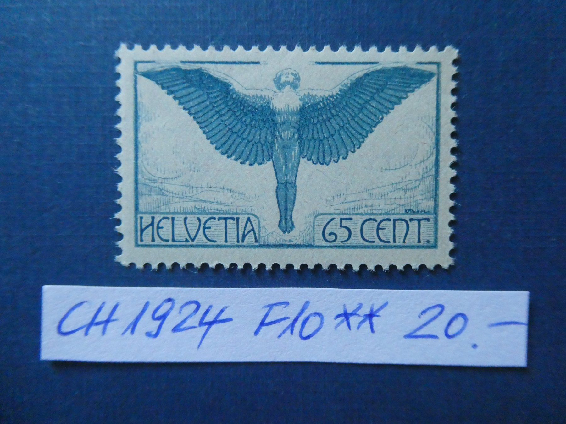 Tutti i francobolli: CH 1924 F10 postfrisch ** – Usato da Lausen venduto da Herbamare01