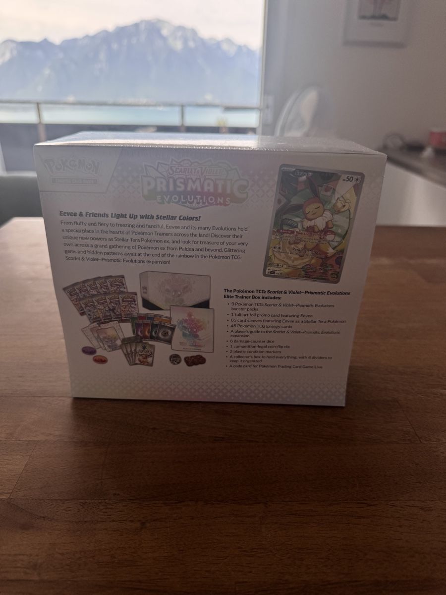 Pokémon Cartes à collectionner: ETB Prismatic Evolutions  – Neuf avec emballage d'origine à Chernex par rus_hk5v 3