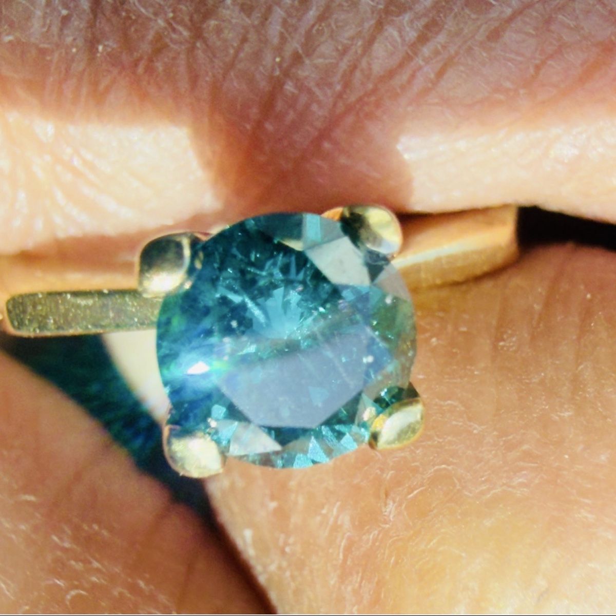 Bagues: Ring 18k mit Diamant 0,71ct – D'occasion à Oberhof par RealStone