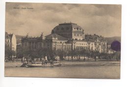 ZÜRICH Stadt-Theater - Dampfschiff