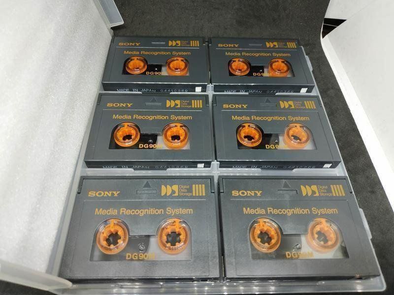 6 neue DAT Tapes 5 Sony 180 + cleaning Kaufen auf Ricardo