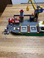 Lego City 4645 Hafen Kran Schiff Lastwagen Anleitung vorhand