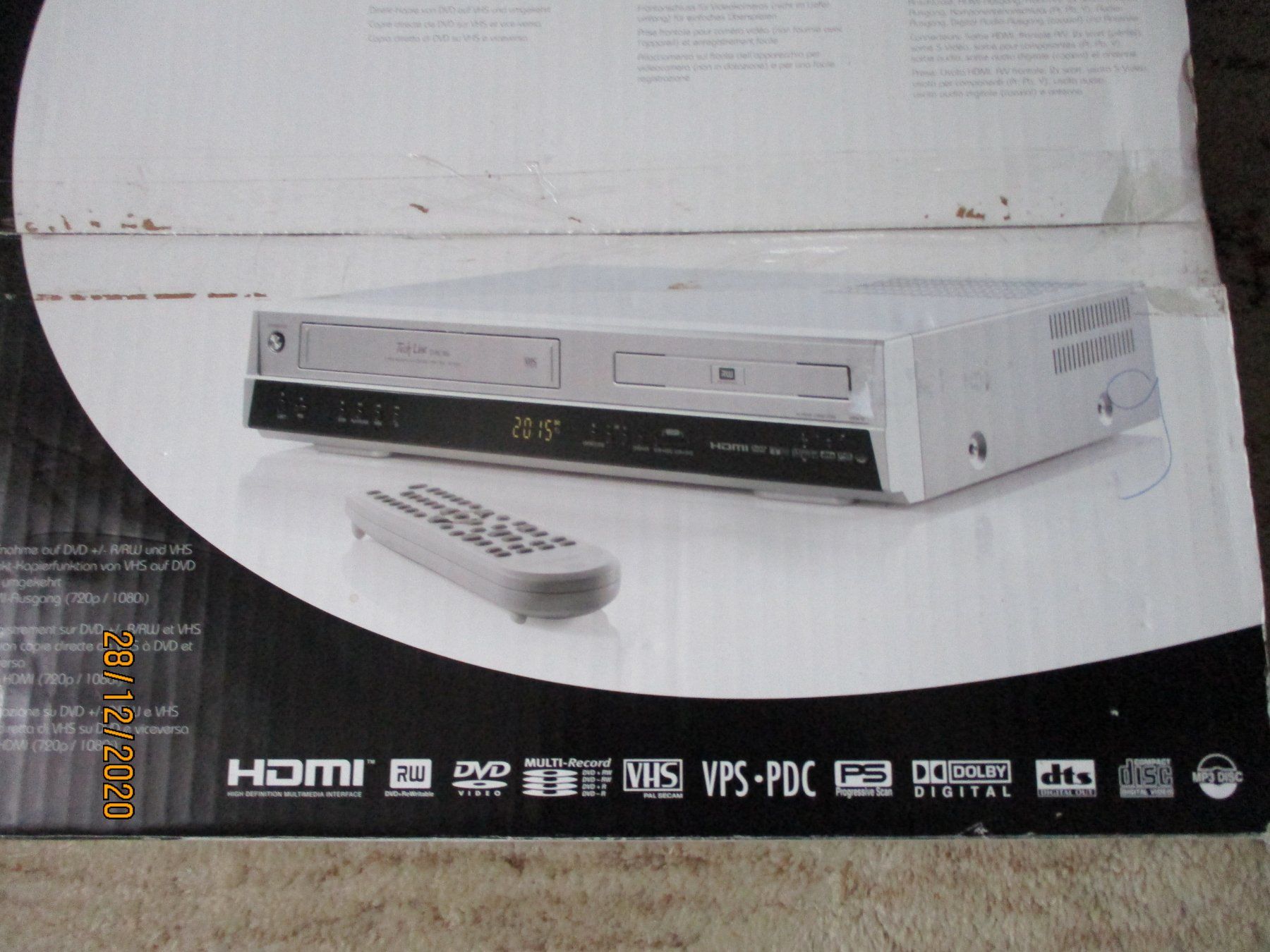 TechLine DVRC 800 DVD / VHS Recorder (Neu (gemäss Beschreibung)) in ...