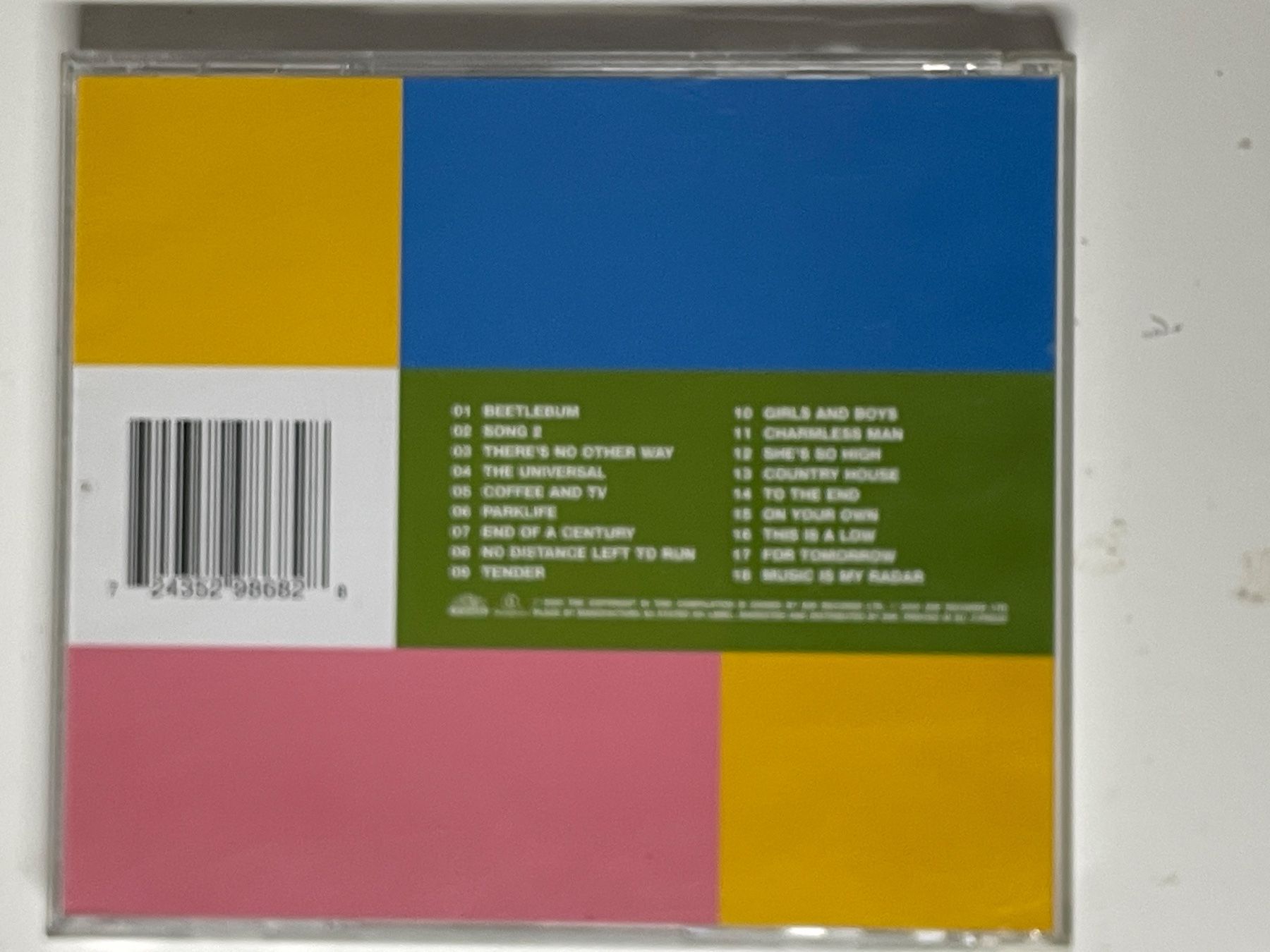 CD: Blur-The Best – Usato da Muri b. Bern venduto da AdidasCollector 1
