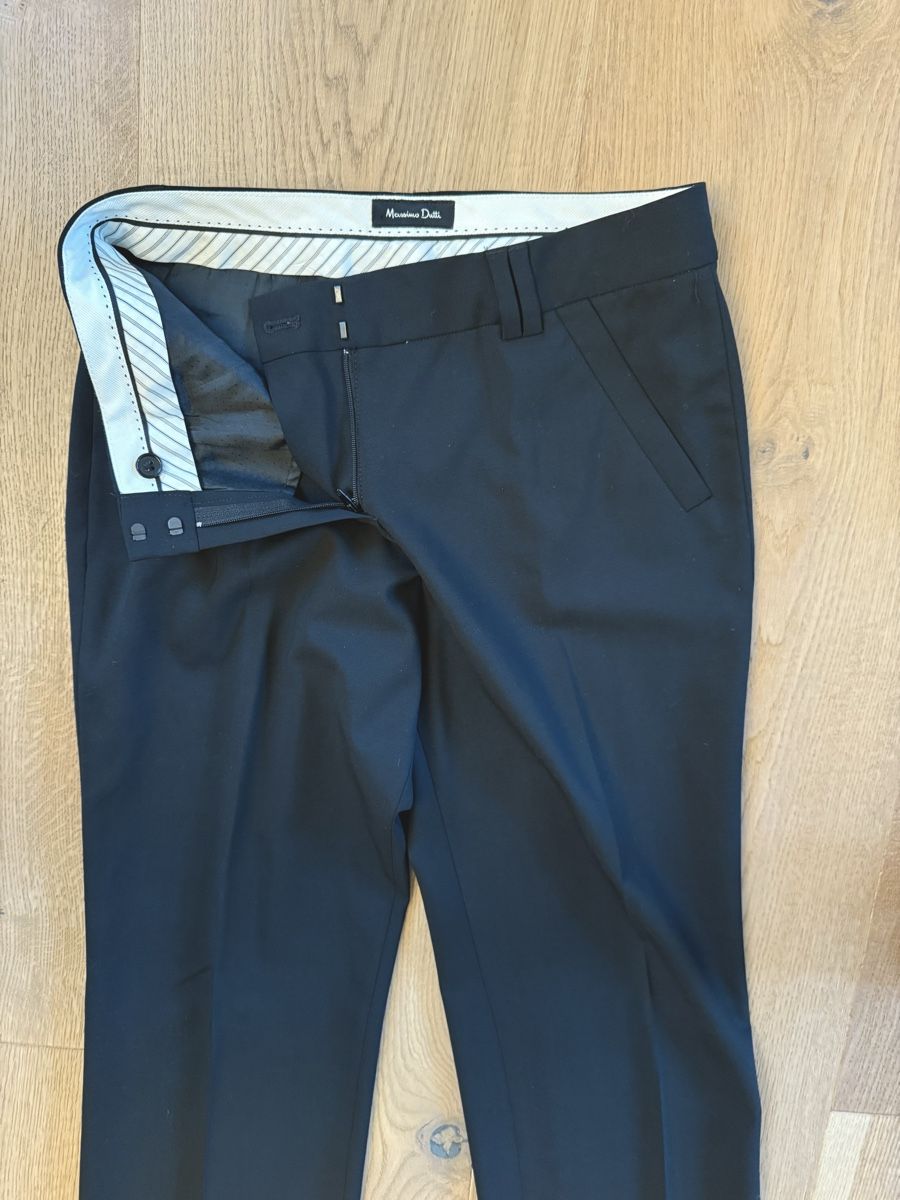 Massimo Dutti Pantaloni: Massimo Dutti Stoffhhose schwarz, Gr S – Usato da Zürich venduto da lid_x5s5 1
