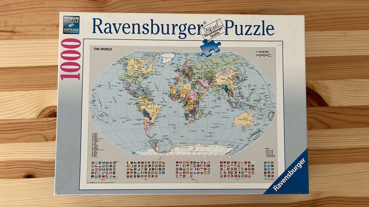 Ravensburger Puzzles: Ravensburger Puzzle Welt 1000 Teile neu – Gebraucht aus Davos Platz von Rob8412