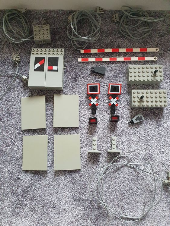 Lego 7866 Bahnübergang 12V Elektro-Teile Zubehör (Gebraucht) in ...