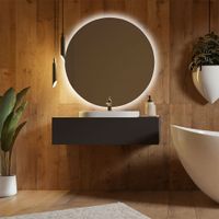 LED-Spiegel Rund SILA mit Touch-Schalter - 100cm
