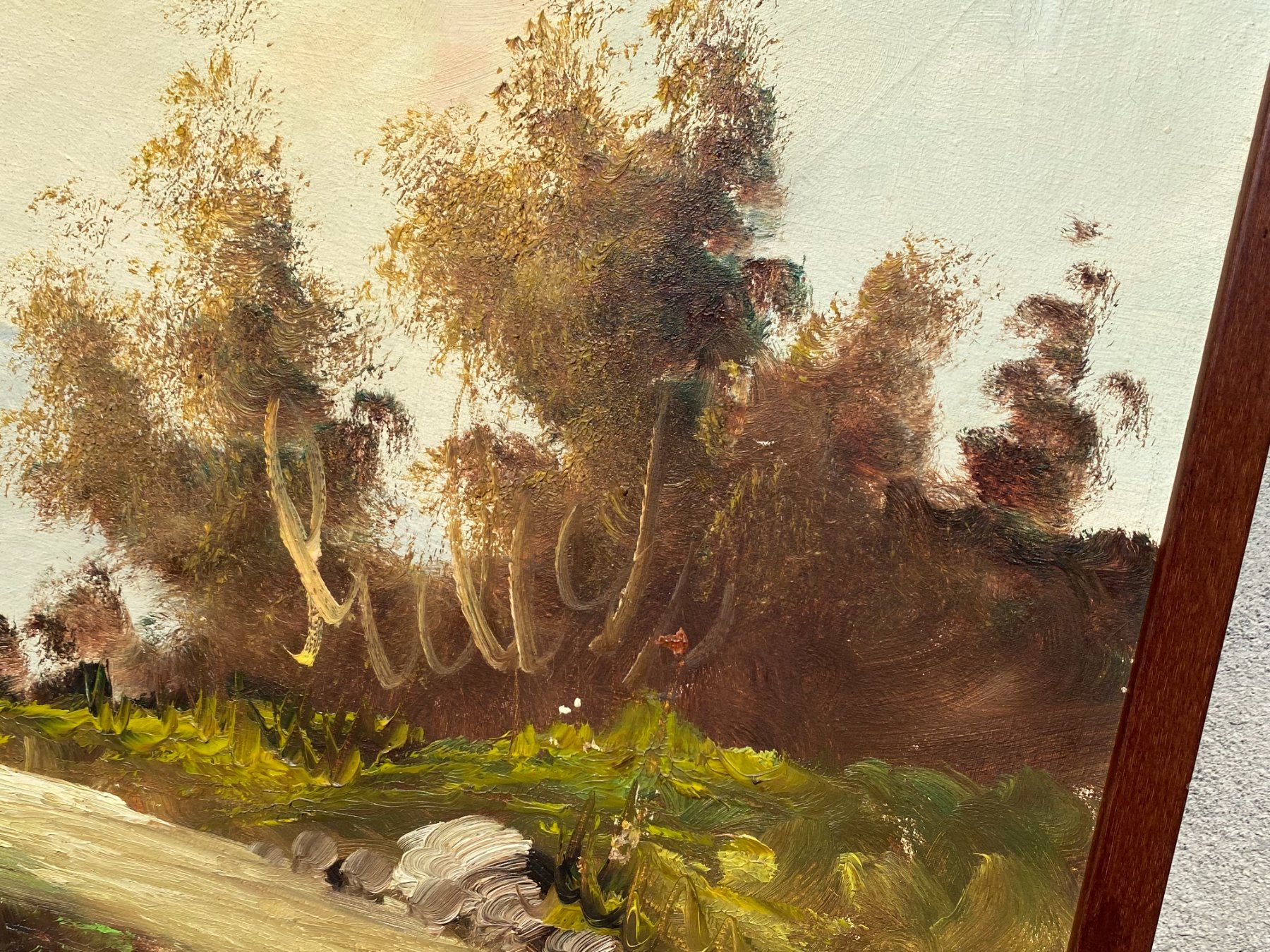 Dipinti: Malerei in Tempera gemalt 123x64cm – Usato da Vacallo venduto da cri_229f 3
