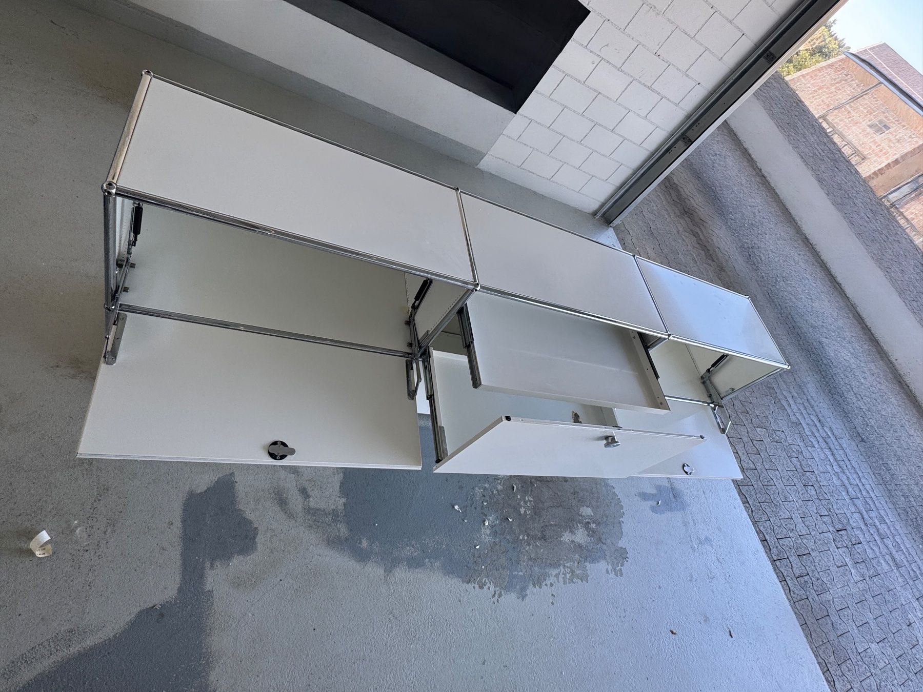 USM Scaffali: USM Haller Sideboard 3x2 reinweiss – Usato da Altendorf venduto da SilverDesignStudio 1