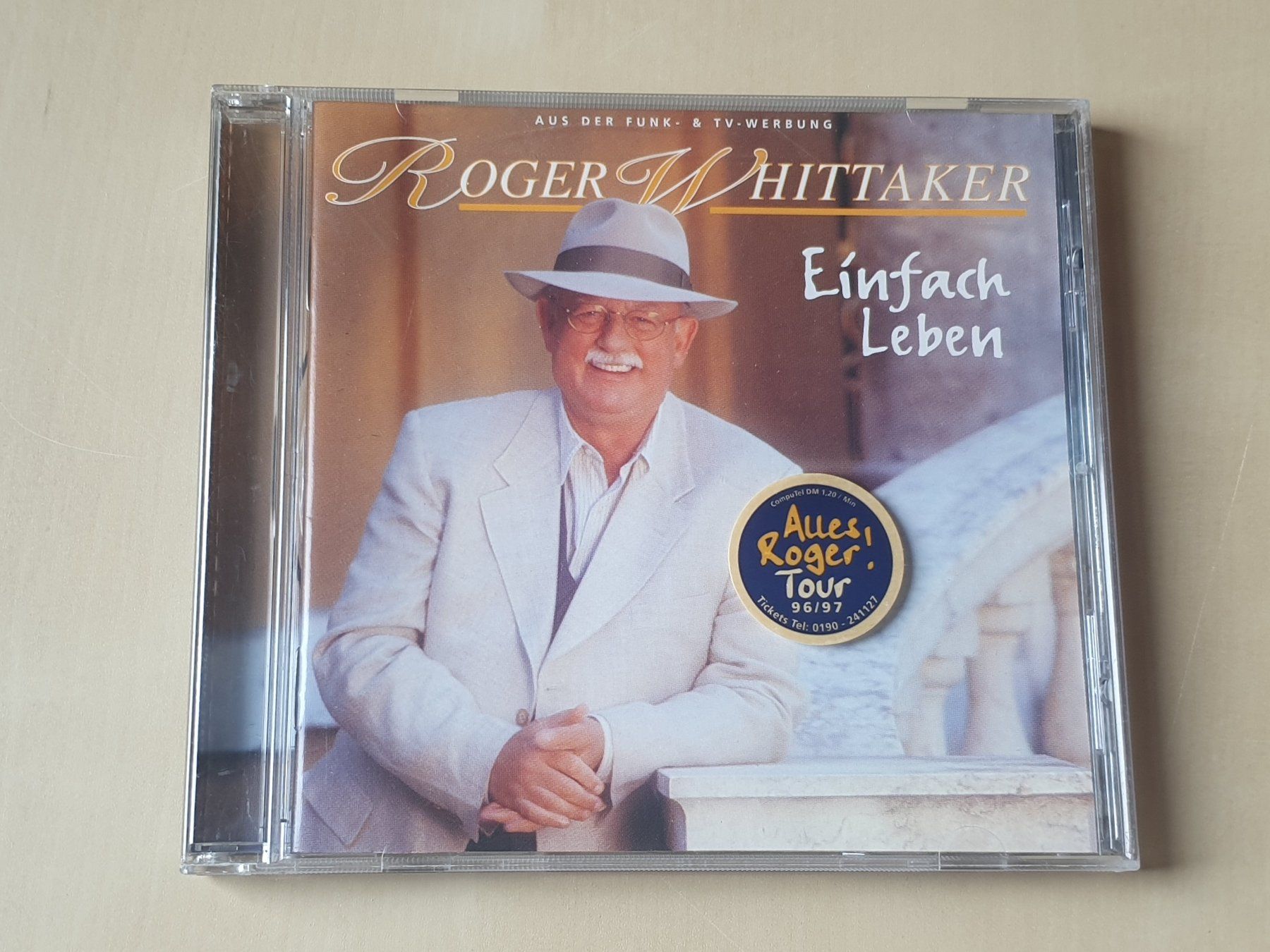 CDs: Roger Whittaker Einfach leben – Gebraucht aus Stansstad von collectorsshop