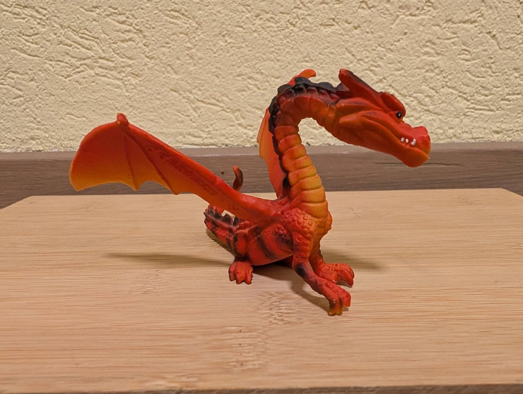 Bullyland Figurines: Bullyland Orange Einköpfiger Drache – D'occasion à Herrliberg par aandrey 3