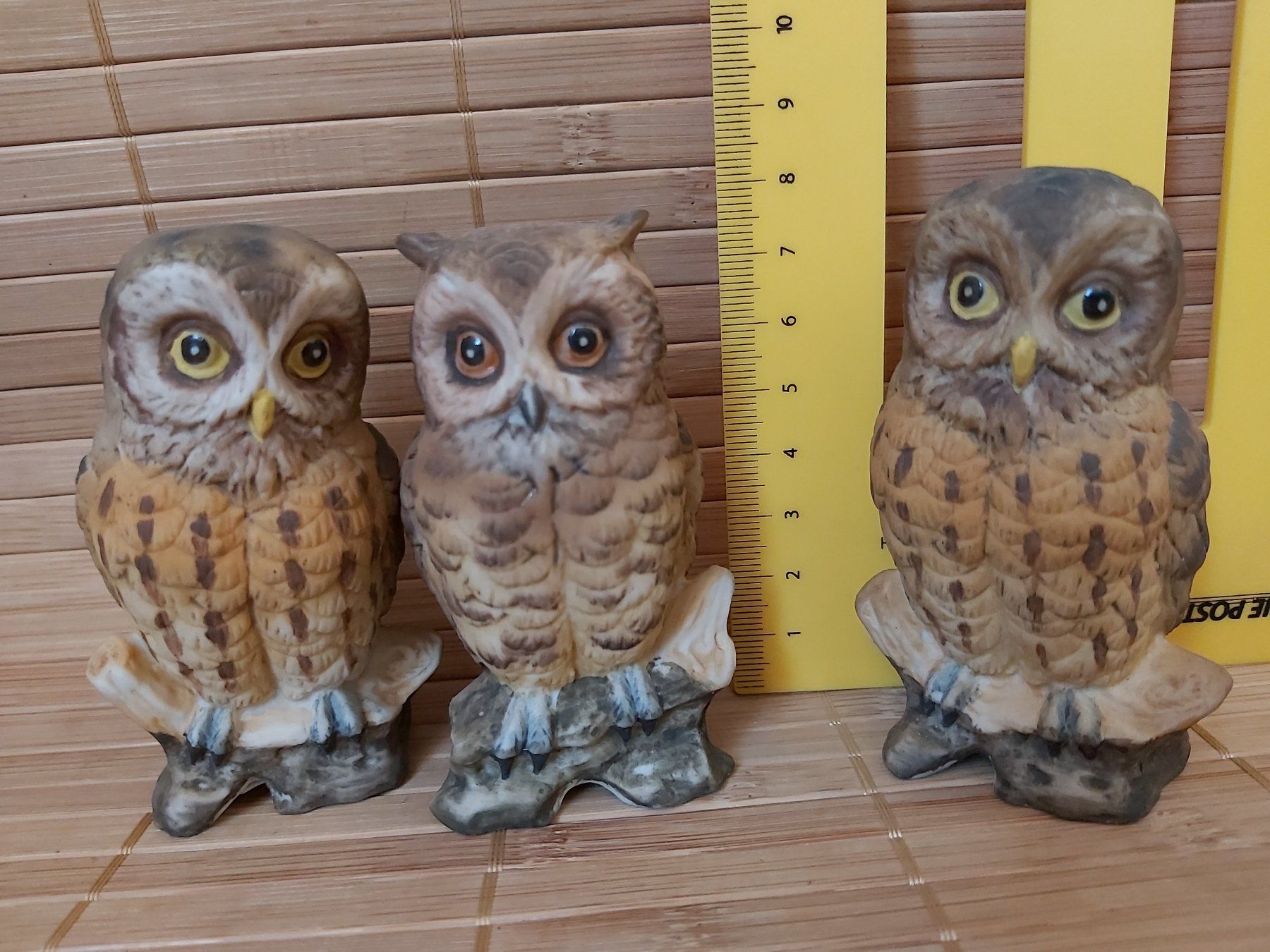 Figuren: Versand möglich! 3 Eulen, Uhu, Kauz, Noritake – Gebraucht aus Winterthur von Goldpipau 4