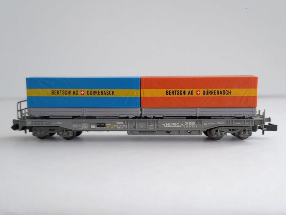 SBB - HUPAC - Taschenwagen Bertschi AG (Roco) (Gebraucht) in Oftringen ...