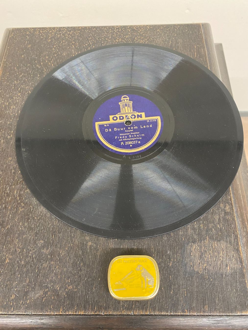 Giradischi: Antiker Odeon Tisch-Grammophon – Usato da Schönenbuch venduto da Laubfrosch05 5