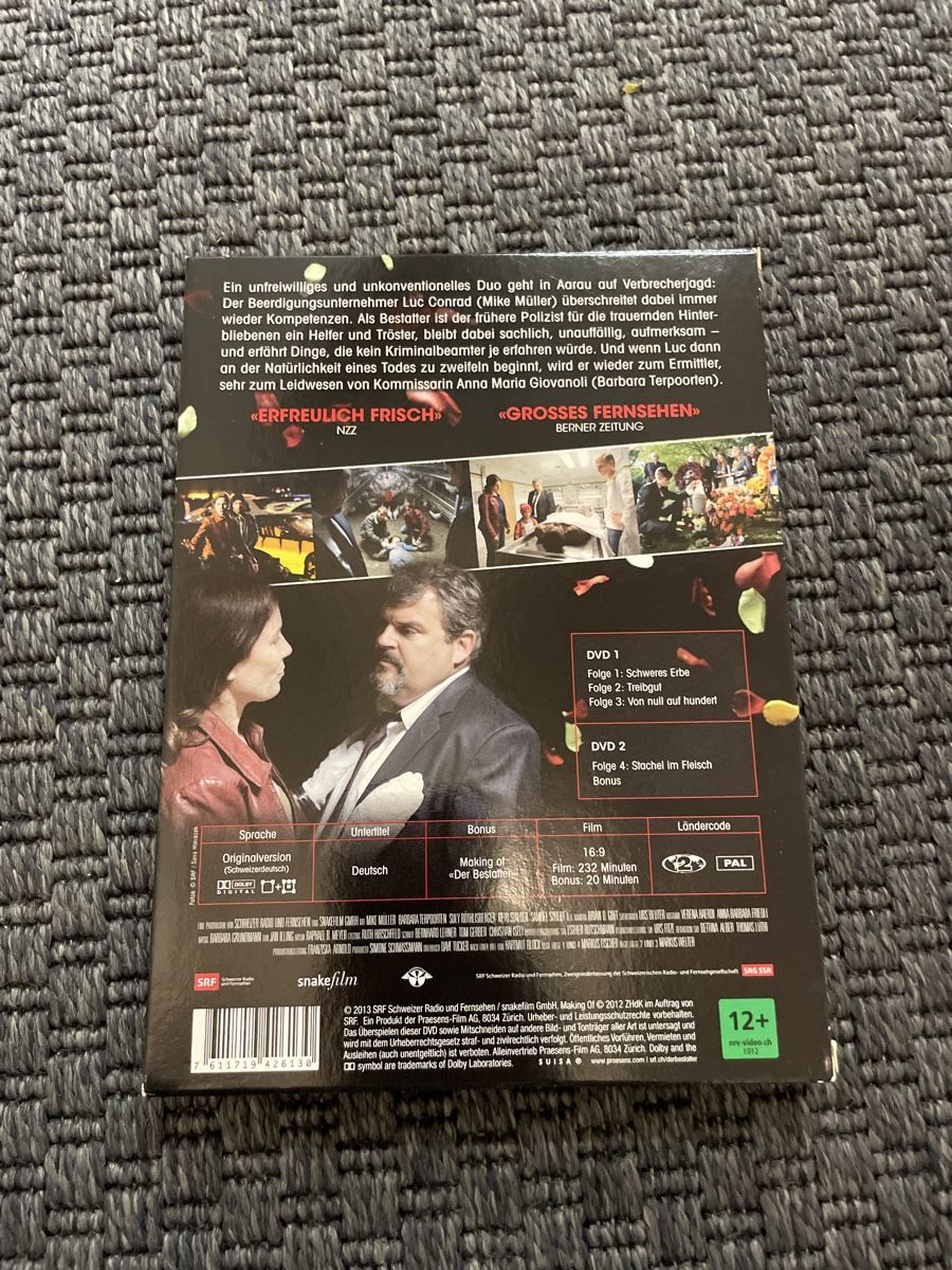 Tutti i DVDs: Der Bestatter Staffel 1 (2 DVDs) – Usato da Berikon venduto da Cyberbob2000 1