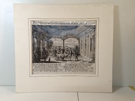 Kupferstich Antik Historisches Motiv (nov39)