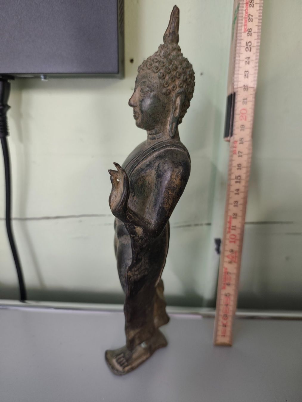 Sculture & Statue: Skulptur Buddha Bronze Asiatica Figur – Usato da Goldswil b. Interlaken venduto da troedlermarkt-goldsw 1