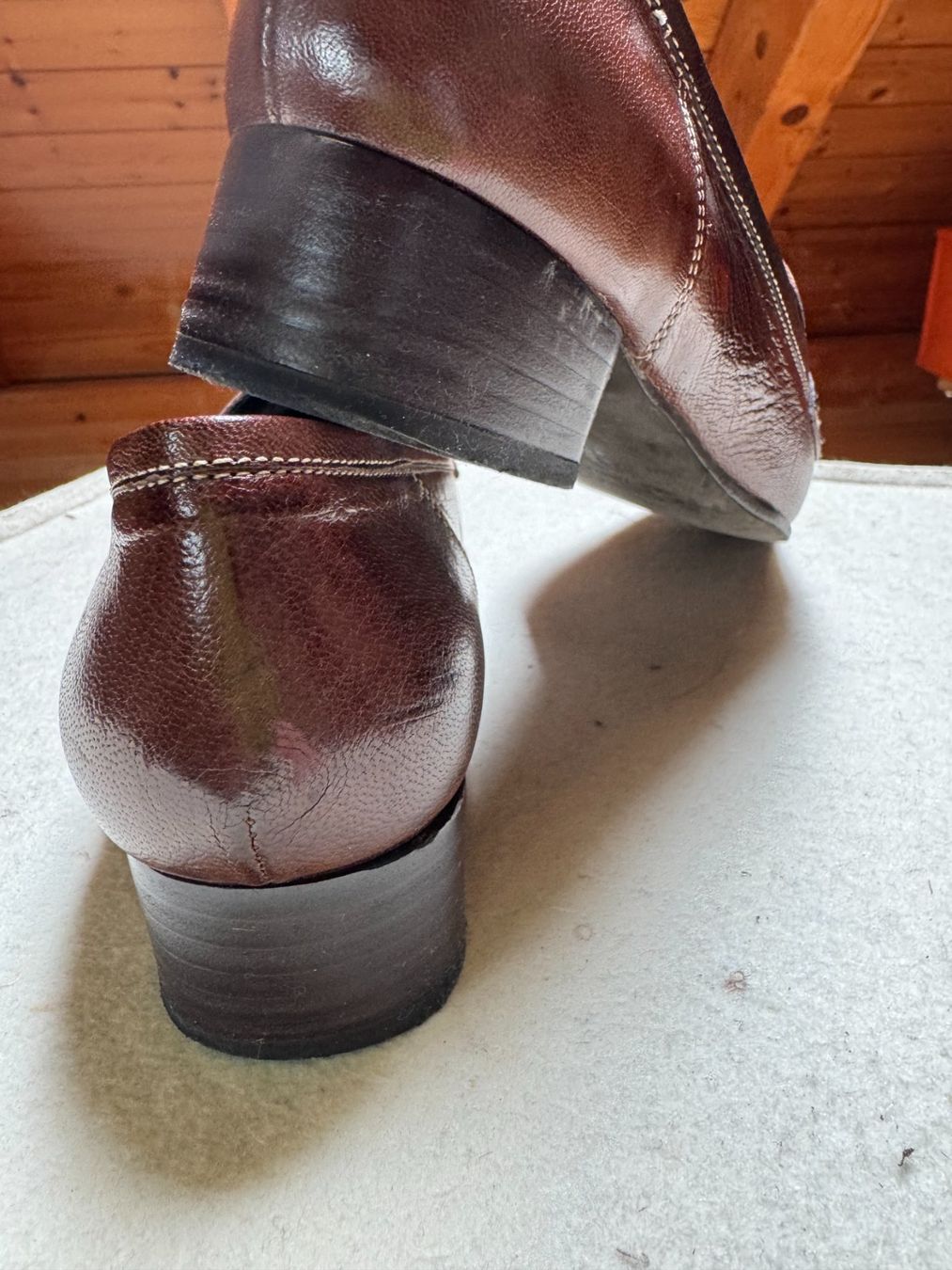Navyboot Scarpe da donna: Braune Navyboot Lederschuhe – Nuovo (secondo la descrizione) da Stäfa venduto da Mofi8712 6