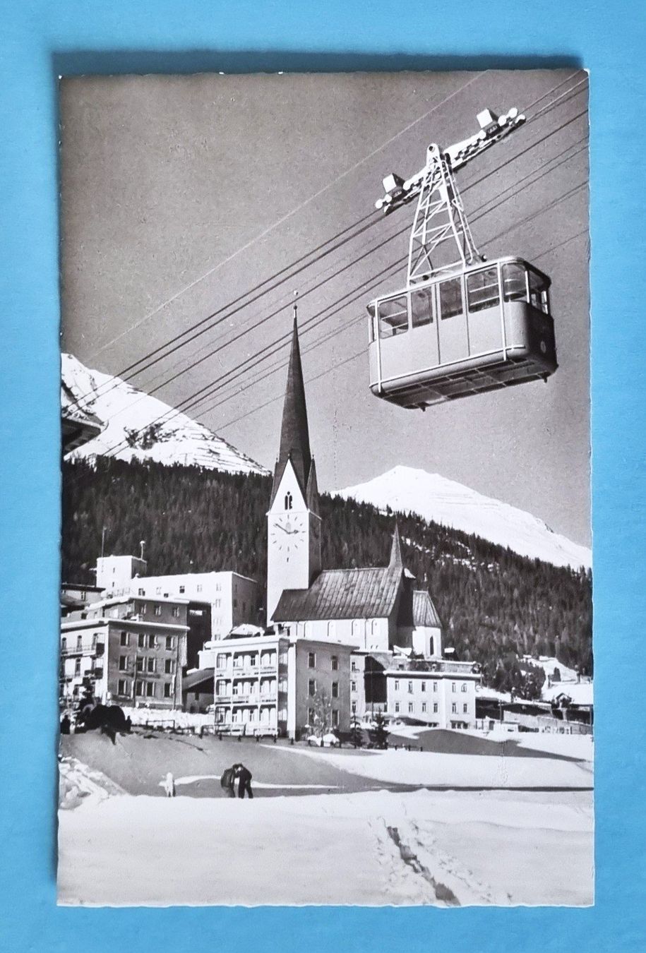 Cartes postales: Davos - Bräma Buel Bahn - Seilbahn – D'occasion à Rothrist par RROENK