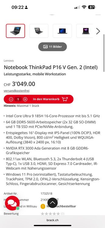 ThinkPad P16 V Gen. 2 3