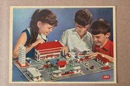 Lego Alte Karte Stundenplan Werbekarte